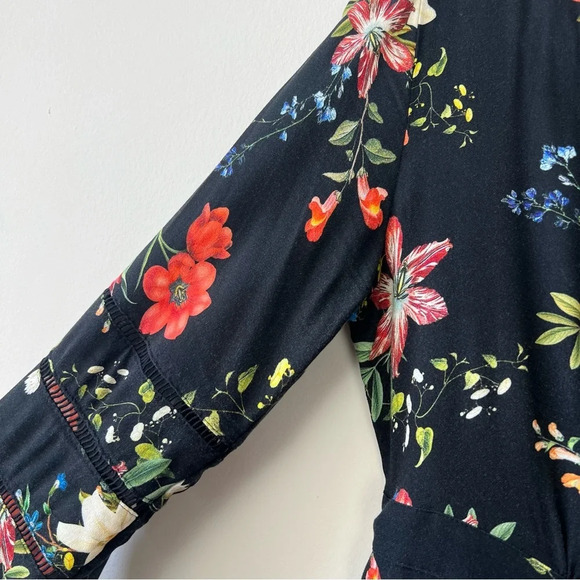 Farm Rio Brazil Summer Flower Wrap Maxi Dress - Picture 7 of 11